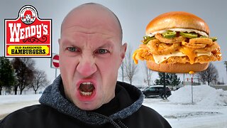 Wendy's New Fired Up Chicken Sandwich!