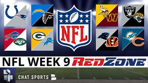 NFL RedZone Live Streaming NFL Week 9