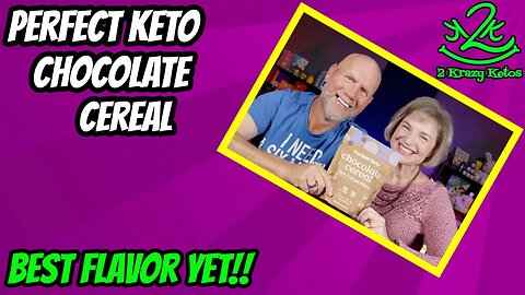 Perfect Keto Chocolate Cereal review