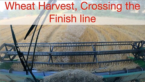 Wheat Harvest, Crossing the Finish Line