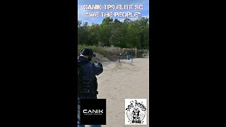 CANIK TP9 ELITE SC 9MM SHORT! WE THE PEOPLE EDITION!🔥🔥 #shooting #shorts #shortsfeed #canikusa