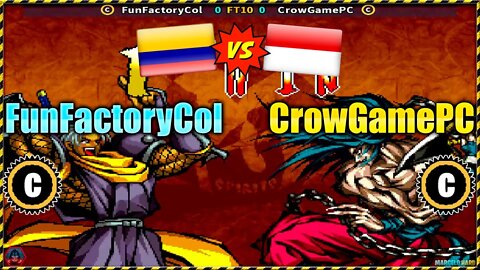 Samurai Shodown III (FunFactoryCol Vs. CrowGamePC) [Colombia Vs. Indonesia]