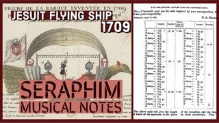 1760-JESUIT FLYING SHIP-SERAPHIM MUSICAL TONES