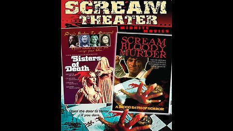 SISTERS OF DEATH 1977 & SCREAM BLOODY MURDER 1973 Teenage Terrors DOUBLE FEATURE