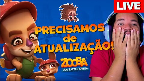 ZOOBA VAI ATUALIZAR? O QUE ESTÁ ACONTECENDO? ZOOBA: Jogo de Batalha Animal Live #43