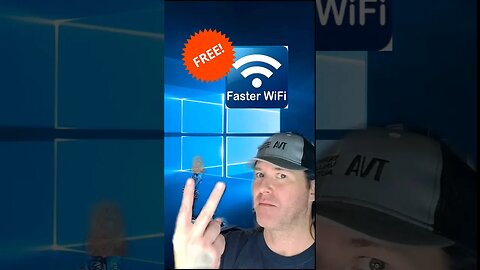 Increase Laptop WiFi Speed, Free! #laptop #wifi #wifiboost #windowstips #fasterwifi
