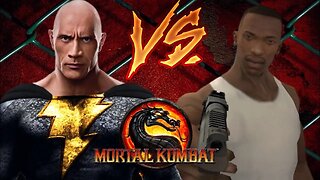 Black Adam Vs Cj - Mortal Kombat 9 Mod