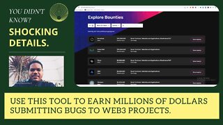 Use This Tool To Earn Millions Of Dollars Submitting Bugs To Web3 Projects.