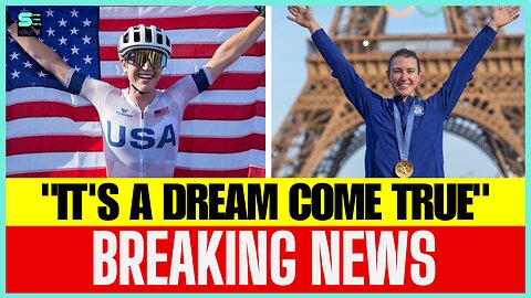 U.S. CYCLIST KRISTEN FAULKNER WINS OLYMPIC ROAD RACE GOLD #Olympics #Paris2024 #ParisOlympics
