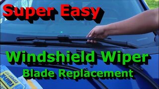 Windshield Wiper Blade Replacement | 2012 Chevy Volt | Fast and Easy