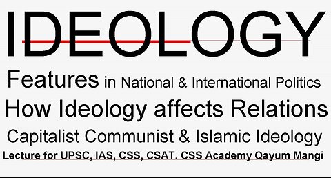Ideology in International Relations. Clash of Civilization