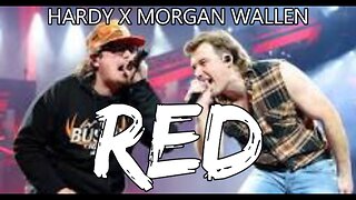 🔴 HARDY X MORGAN WALLEN - RED (Lyrics)