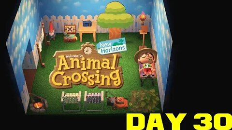 Animal Crossing: New Horizons Day 30 - Nintendo Switch Gameplay 😎Benjamillion