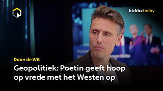 Geopolitiek: Poetin geeft hoop op vrede met het Westen op