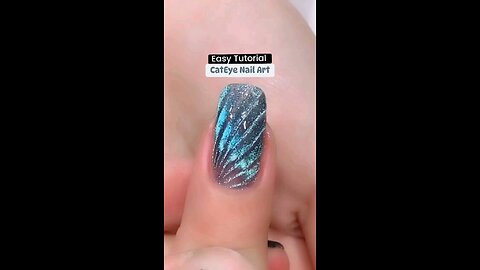 cateye nail art