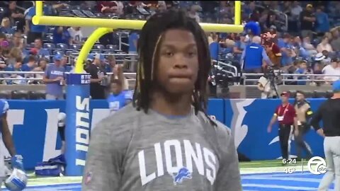 Lions GM Brad Holmes discusses Jameson Williams' suspension