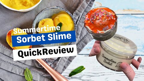 100% Honest Quick Review Summertime Sorbet from A Crafty Monkey