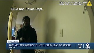 Rape victim's signals to Blue Ash hotel clerk lead to rescue