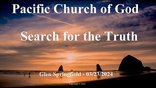 Glen Springfield - Search for the Truth