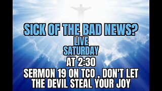 SERMON 19 ( DON'T LET THE DEVIL STEAL YOUR JOY )