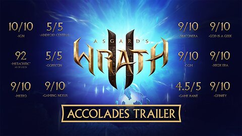 Asgard’s Wrath 2 - Accolades Trailer | Meta Quest Platform