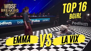 BGIRL EMMA VS BGIRL LA VIX | TOP 16 | WDSF BREAKING FOR GOLD MONTREAL 2023