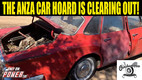 Carchaeology - The Anza Car Hoard Estate is clearing out! Prepping for the final sale!