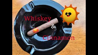 CAO Flavours line with the Solfyre whiskey cinnamon cigar