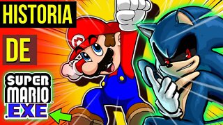 SONIC exe VIROU Mario EXE 😈| HISTORIA SAGA MARIO EXE