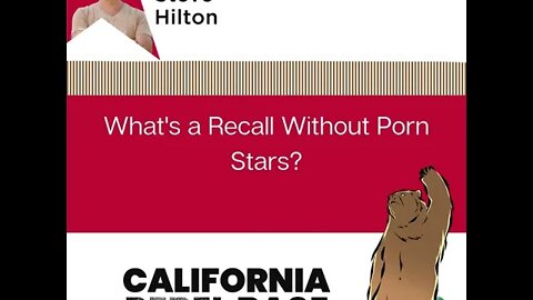 What's a California Recall without Porn Stars?