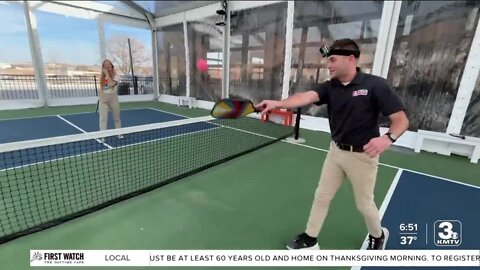 Blue Sky Patio & Pickleball is the first of its kind in the metro