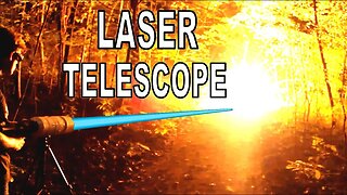 I built a Laser Telescope Blaster!!