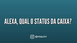 Alexa: status da caixa (d'água) #shorts