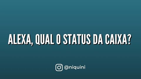 Alexa: status da caixa (d'água) #shorts