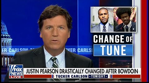 Tucker Calls Out Justin Pearson's Dramatic Transformation