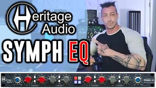 HERITAGE AUDIO SYMPH EQ 🔥 BEST BUDGET MIX AND MASTERING EQUALIZER - Official Demo Review MixbusTv