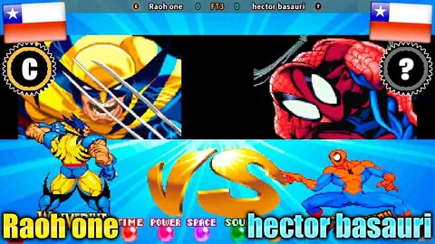 Marvel Super Heroes (Raoh one Vs. hector basauri) [Chile Vs. Chile]