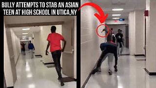 School Bully STABS Asian Kid After Knockout Game Goes Wrong!