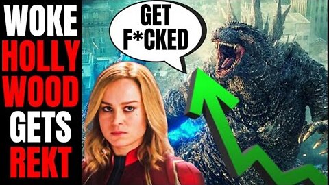 WOKE HOLLYWOOD GETS EMBARRASSED BY GODZILLA MINUS ONE! | THEY NEED TO LEARN FROM THIS HUGE SUCCESS
