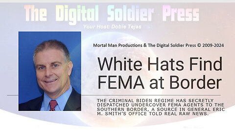 White Hats Arrests FEMA Goon Tony Robinson