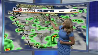 Scattered Afternoon Storms Through the Weekend