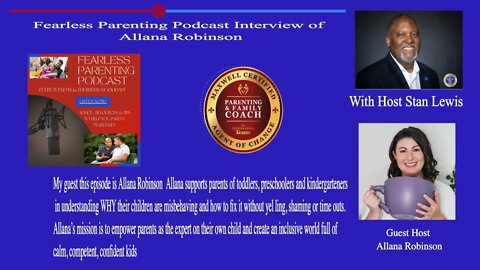 FearLESS Parenting Interview of Allana Robinson
