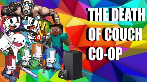 the death of couch co-op (repost from my vidlii channel)