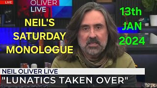 Neil Oliver's Saturday Monologue - 13th January 2024.