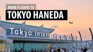 More Flights to Tokyo-Haneda