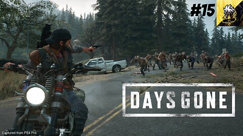 Days Gone Part #15 : Deacon's Epic Bike Chase Mission - Knocking Roach Off His Bike And Kill Zombies