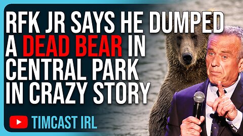 RFK Jr Told Roseanne He Dumped A DEAD BEAR In Central Park In CRAZY Story, He Sounds Fun