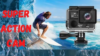 Action Cam BARATA que FILMA em 4K e CHEIA de acessórios! Câmera de ação Eken