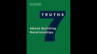 7 Truths about Building Relationships