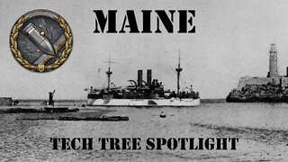 World of Warships Legends Tech Tree Spotlight: Maine